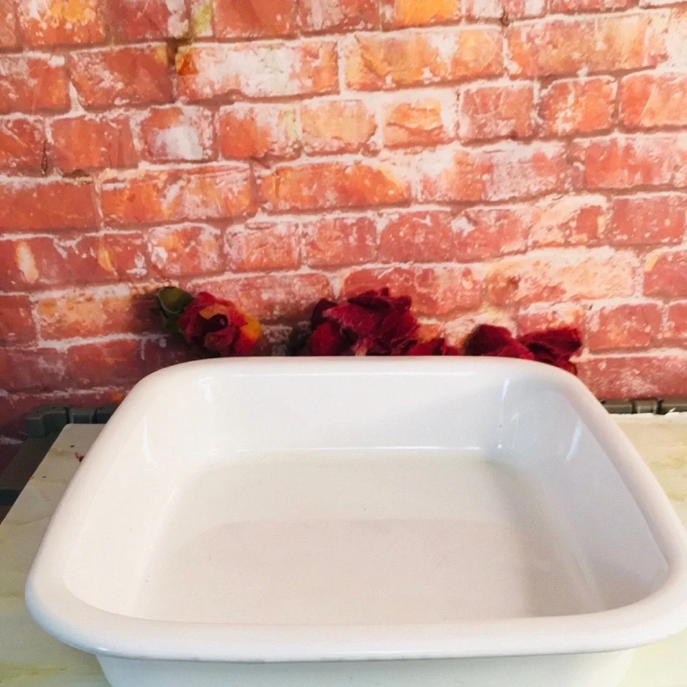 Vintage 70s Corningware Spice of Life Open Roaster A-21